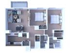 Dunton Tower Apartments - 2 Bedrooms Floor Plan B2