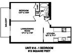 Regency Tower (Owen Sound) - 1 Bed 1 Bath K