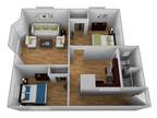 Willett Apartments - Small 2 Bedroom 1 Bathroom