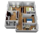 Willett Apartments - 2 Bedroom 1 Bathroom with Den