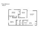 Viking Terrace Apartments - Three Bedroom - Section 8