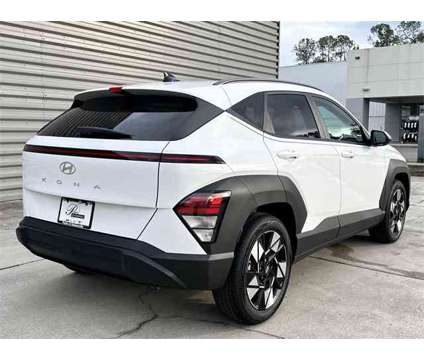 2024 Hyundai Kona SEL is a White 2024 Hyundai Kona SEL SUV in Gainesville FL