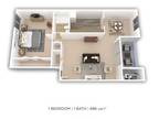 Cedar Creek Apartment Homes - One Bedroom - 686 sqft