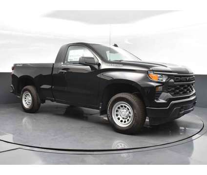 2024 Chevrolet Silverado 1500 WT is a Black 2024 Chevrolet Silverado 1500 W/T Truck in Jackson MS