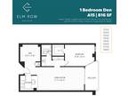 Elm Row - 1 Bedroom Den A15