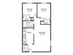 Willowbrooke Apartments - 2 Bedroom, 1 Bath 730 sq. ft.