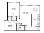 Highview Manor Apartments - 2 Bedroom, 1 Bath 933 sq. ft.