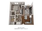 Park West 205 Apartment Homes - One Bedroom- 752 sqft