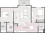 Potter Hill Apartments - 2 Bedroom 2 Bathroom - Split