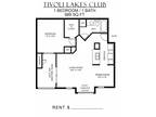 Tivoli Lakes Club - Tivoli Lakes Club 1 BR 1 Bath (L)