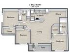 Pine Tree Apartments - Three Bedroom