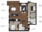 Forge and Flare - 2 Bedroom 2 Bath Style G
