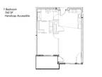 Cardinal Creek Apartments - 1 Bedroom Handicap