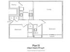 350 Newton - 2 Bedroom - Large - Plan 13
