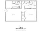 350 Newton - 1 Bedroom - Large - Plan 4