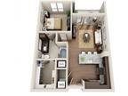 ALARA Uptown Luxury Apartments - One Bedroom One Bath - A0