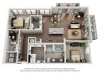 ALARA Uptown Luxury Apartments - Two Bedroom Two Bath - B4
