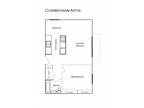 Corinthian Apartments - 1 Bedroom 1 Bath with Balcony
