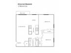 Apache Manor Apartments - Garden Level Large 2 Bedroom 1 Bath