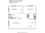 956 Place Apartments - Large 2 Bedroom 1 Bath