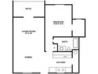 Vieux Carre Apartments - One Bedroom Floor Plan