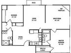 Nicolet Highlands Apartments 55+ - F1 - 2 Bedroom, 2 Bath with Greatroom and
