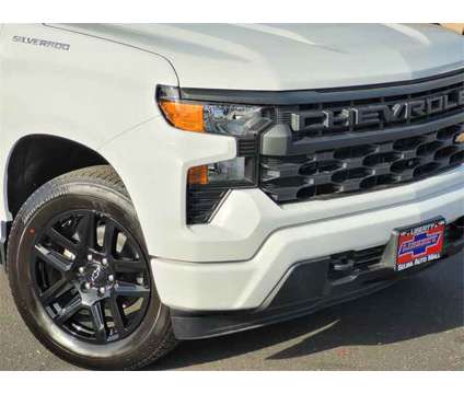 2024 Chevrolet Silverado 1500 Custom is a White 2024 Chevrolet Silverado 1500 Custom Truck in Selma CA