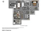 Dante Apartments - Two Bedroom, 1 Bath