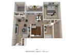 The Waterford Apartment Homes - One Bedroom-700 sqft