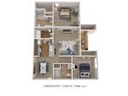Carden Place Apartment Homes - Two Bedroom 2 Bath - 1,066 sqft