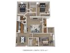 Carden Place Apartment Homes - Three Bedroom 2 Bath - 1,274 sqft
