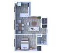 Beachside Apartments - 1 Bedroom Floor Plan A3