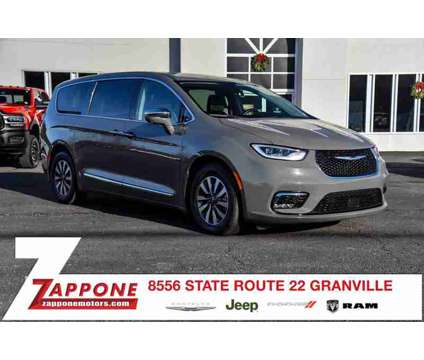 2022 Chrysler Pacifica Hybrid Limited is a Grey 2022 Chrysler Pacifica Hybrid Limited Hybrid in Granville NY