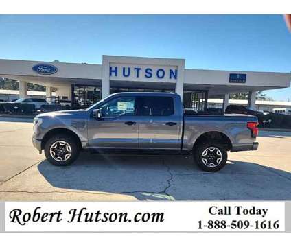 2023 Ford F-150 Lightning XLT is a Grey 2023 Ford F-150 Car for Sale in Moultrie GA