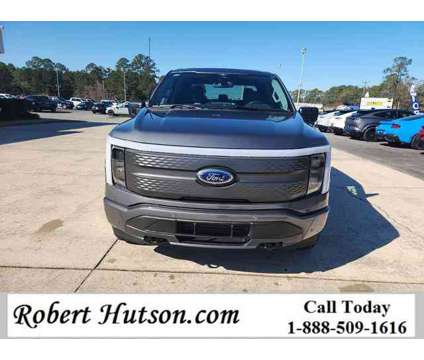 2023 Ford F-150 Lightning XLT is a Grey 2023 Ford F-150 Car for Sale in Moultrie GA