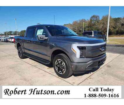 2023 Ford F-150 Lightning XLT is a Grey 2023 Ford F-150 Car for Sale in Moultrie GA