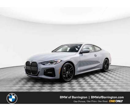 2024 BMW 4 Series 430i xDrive is a Grey 2024 BMW 430 Model i Coupe in Barrington IL