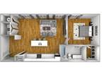 The Quarter Lofts - One Bedroom Floor Plan Unit D-21