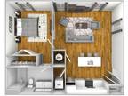 The Quarter Lofts - One Bedroom Floor Plan Unit E-22