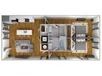 The Quarter Lofts - Two Bedroom Floor Plan Unit B-21