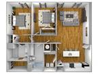 The Quarter Lofts - Two Bedroom Floor Plan Unit C-20