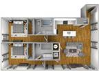 The Quarter Lofts - Two Bedroom Floor Plan Unit E-20