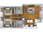 The Quarter Lofts - Two Bedroom Floor Plan Unit E-21