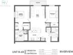 Riverview One Apartments - Unit B6B | Balcony