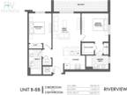 Riverview One Apartments - Unit B8B | Balcony