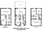 Creekside Townhomes - 3 Bed 1.5 Bath B