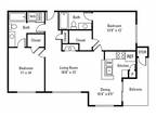 Morgan at North Shore - 2 Bedroom, 2 Bath 1,086 sq. ft.