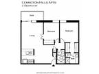 Lexington Hills Apartments - Poolside Partially Renovated 2 bedroom 2 bath