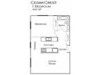 Cedar Crest Apartments - Sm 1 Bedroom 1 Bath