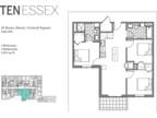 10 Essex Street - 2 Bed + Den - Balcony